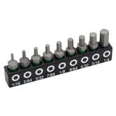 9 Piece SAE Hex Impact Torsion Bit Set - 48117